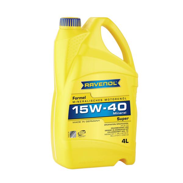 Mineraļ motoreļļa Formel Super SAE 15W-40, 4l