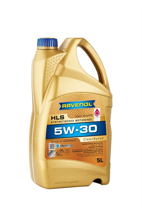 Sintētiska motoreļļa HLS SAE 5W-30, 5l