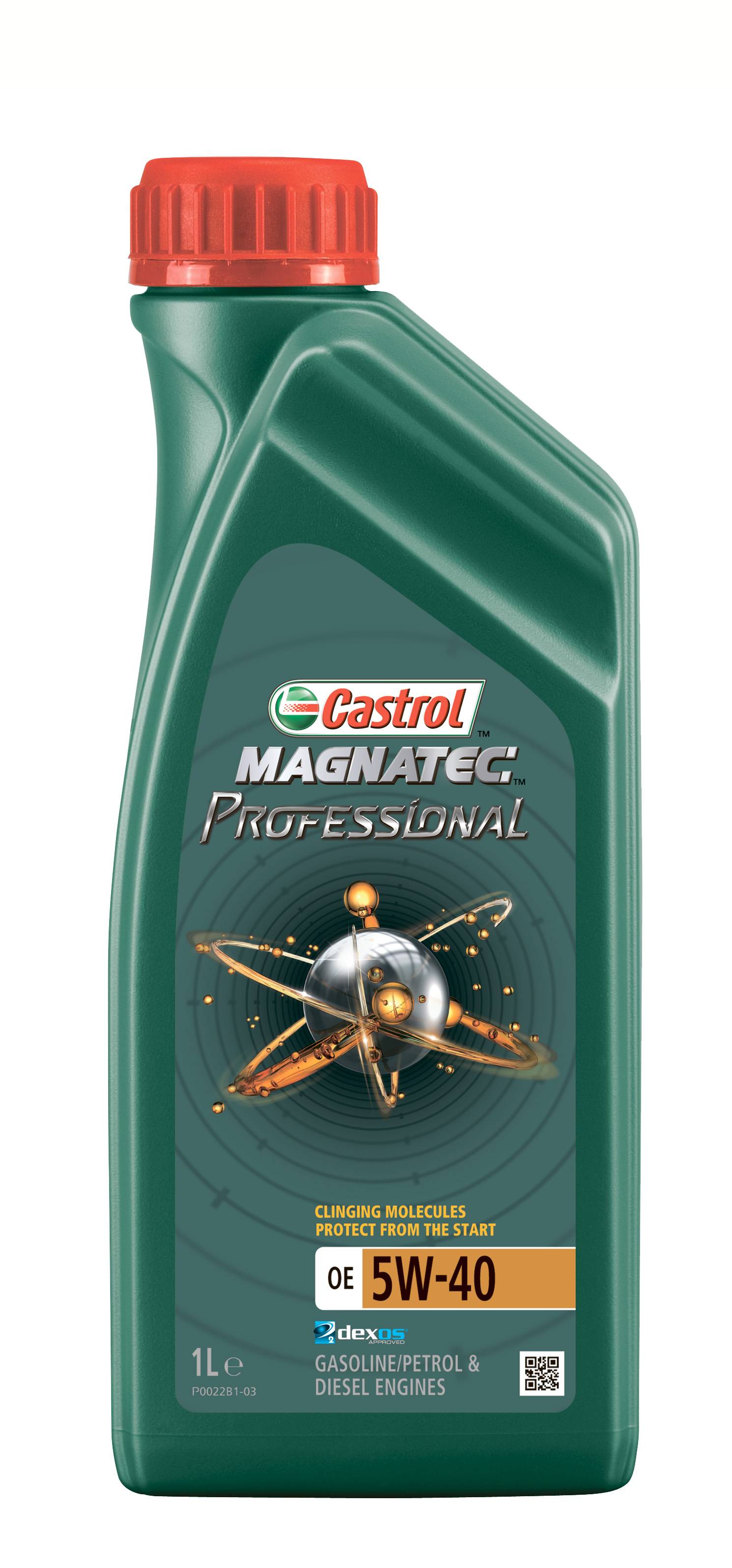 Motoreļļa Sintētiskā CASTROL MAGNATEC PROFESSIONAL OE 5W-40, 1 l