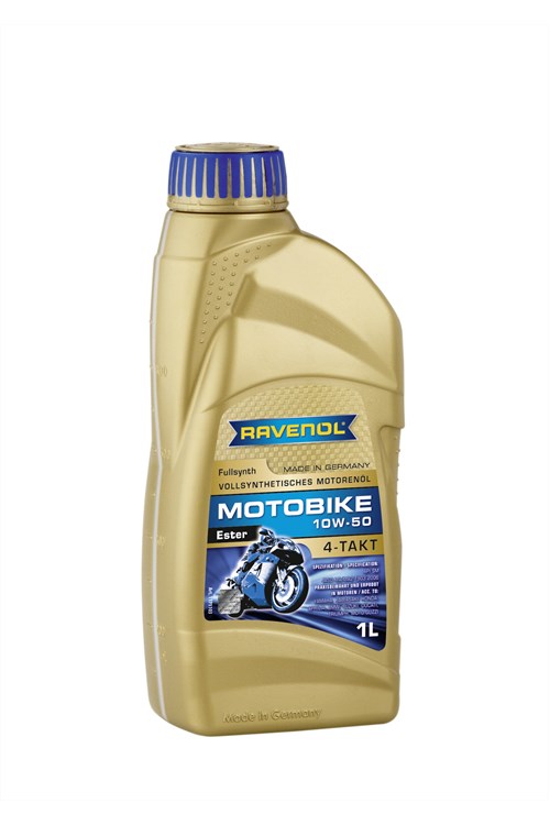 Sintētiska motoreļļa MOTOBIKE 4-T Ester SAE 10W-50, 1l