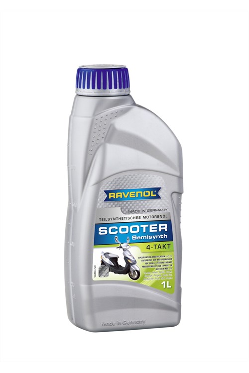 Pussintētiska motoreļļa SCOOTER 4-Takt Teilsynth, 1l