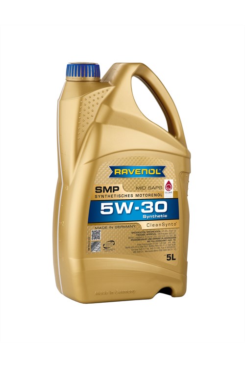 Sintētiska motoreļļa SMP SAE 5W-30, 5l
