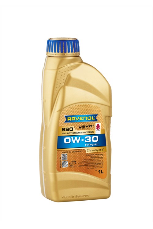 Sintētiska motoreļļa SSO SAE 0W-30, 1l