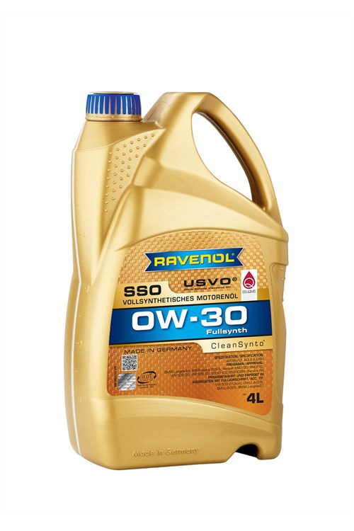 Sintētiska motoreļļa SSO SAE 0W-30, 4l