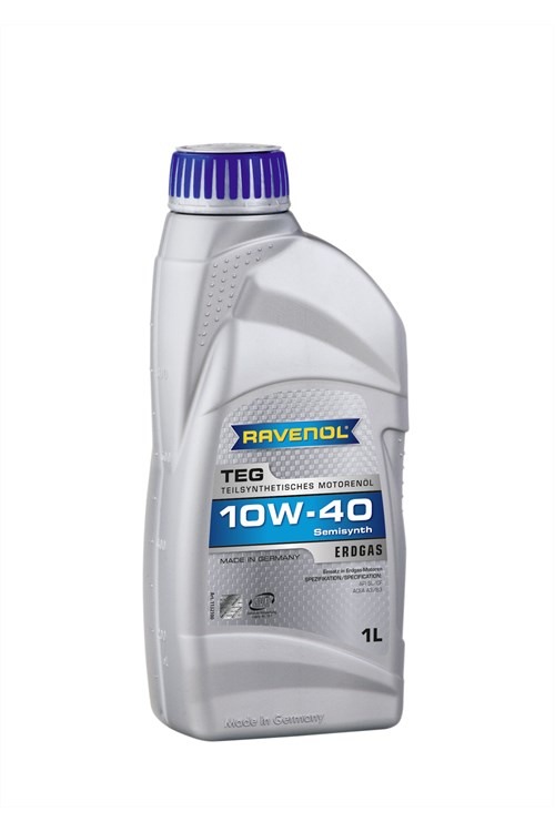 Pussintētiska motoreļļa TEG SAE 10W-40 , 1l