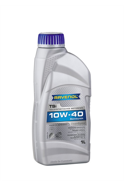 Pussintētiska motoreļļa TSI SAE 10W-40, 1l