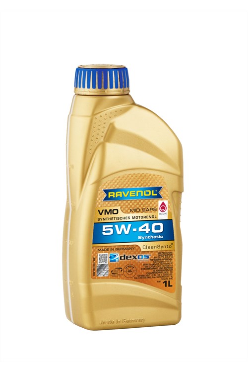 Sintētiska motoreļļa VMO SAE 5W-40, 1l