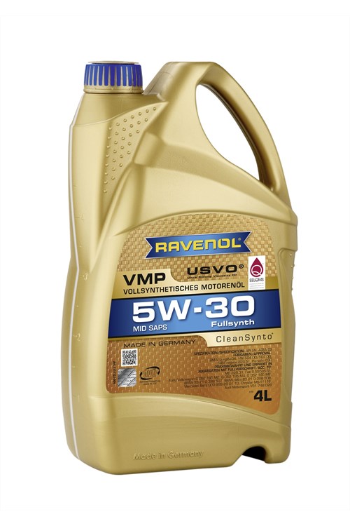 Sintētiska motoreļļa VMP SAE 5W-30, 4l