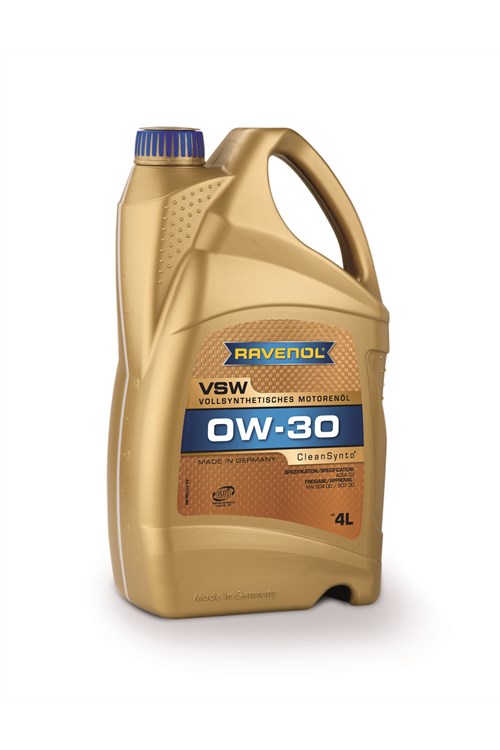 Sintētiska motoreļļa VSW SAE 0W-30, 4l