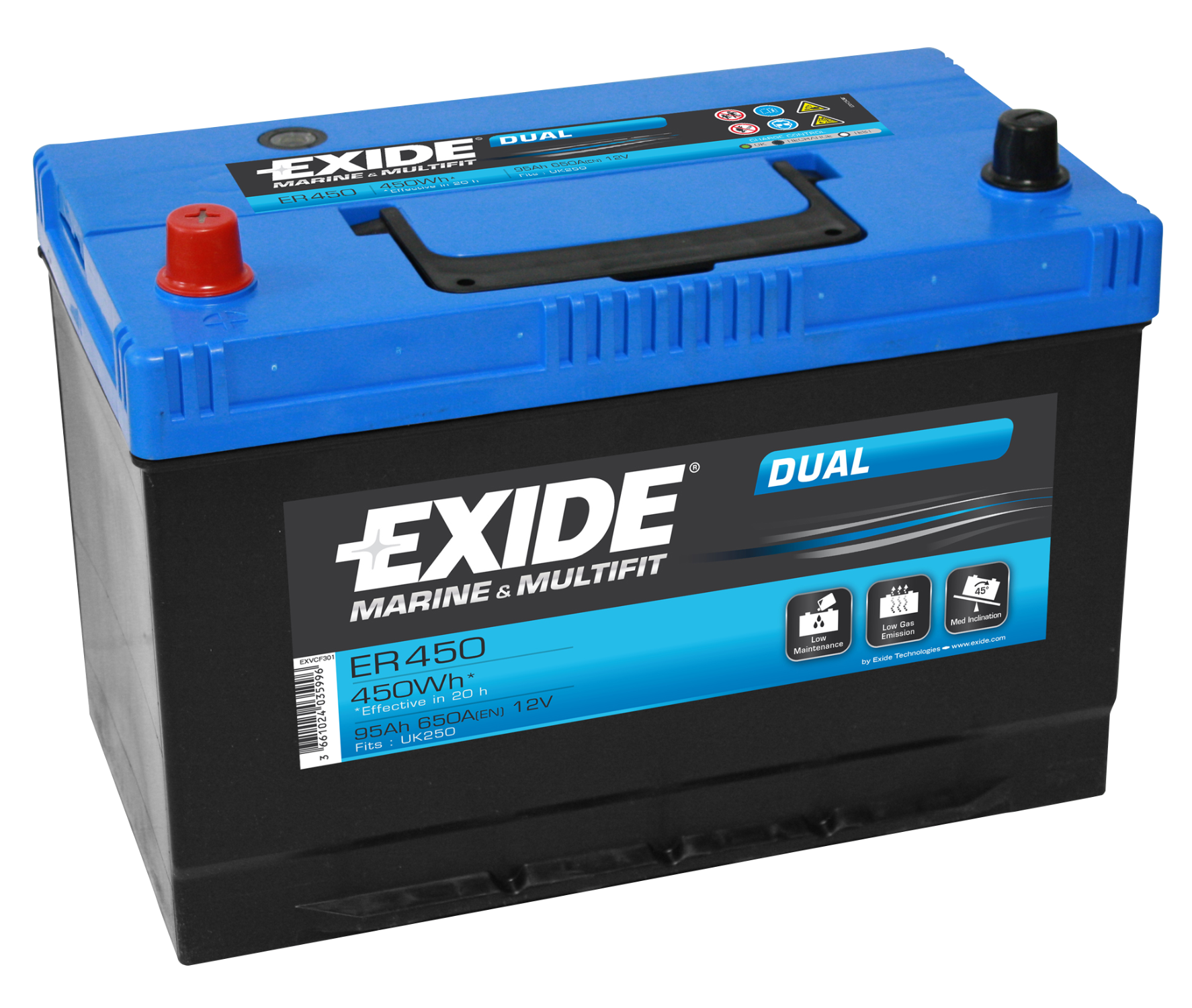 Uzlādējama baterija, 12V 95A / h