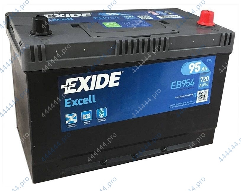 Uzlādējams akumulators \ "Excell \", 12V 95A / h