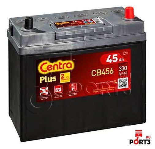 Батарея аккумуляторная, 12В 45А/ч