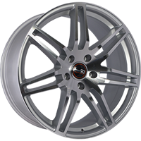 Lietie diski \ "A25 10x21, 5x130, ET44, D71.6, sudraba pilnībā pulēta (SF) \"