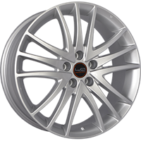 Lietie diski \ "LX45 7.5x18, 5x114,3, ET35, D60.1, sudrabs (S) \"