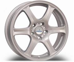 Lietie diski \ "DV 372 6.5x15, 5x108, ET45, D74.1, sudrabs (SS) \"