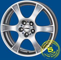 Riteņu disks liets \ "Campo 5.5x14, 4x100, ET43, D63.3, sudrabs \"