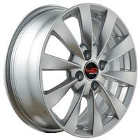 Lietie diski \ "KI87 6x15, 4x100, ET48, D54.1, sudrabs (S) \"