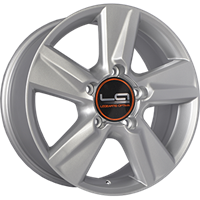 Lietie diski \ "LX43 8x18, 5x150, ET60, D110.1, sudrabs (S) \"