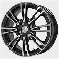 Riteņu disks liets \ "PANTHER 5.5x14, 4x100, ET45, D67.1, dimants \"