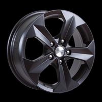 Lietie riteņu diski \ "GRANITE 6x15, 5x114,3, ET52.5, D67.1, matēti melni \"