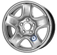 Riteņu diska tērauds \ "9675 6.5x16, 5x114,3, ET45, D60 \"
