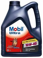 Daļēji sintētiska motoreļļa ULTRA 10W-40, 4l