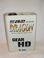 Minerālu transmisijas eļļa Gear HD 80W-90, 4l