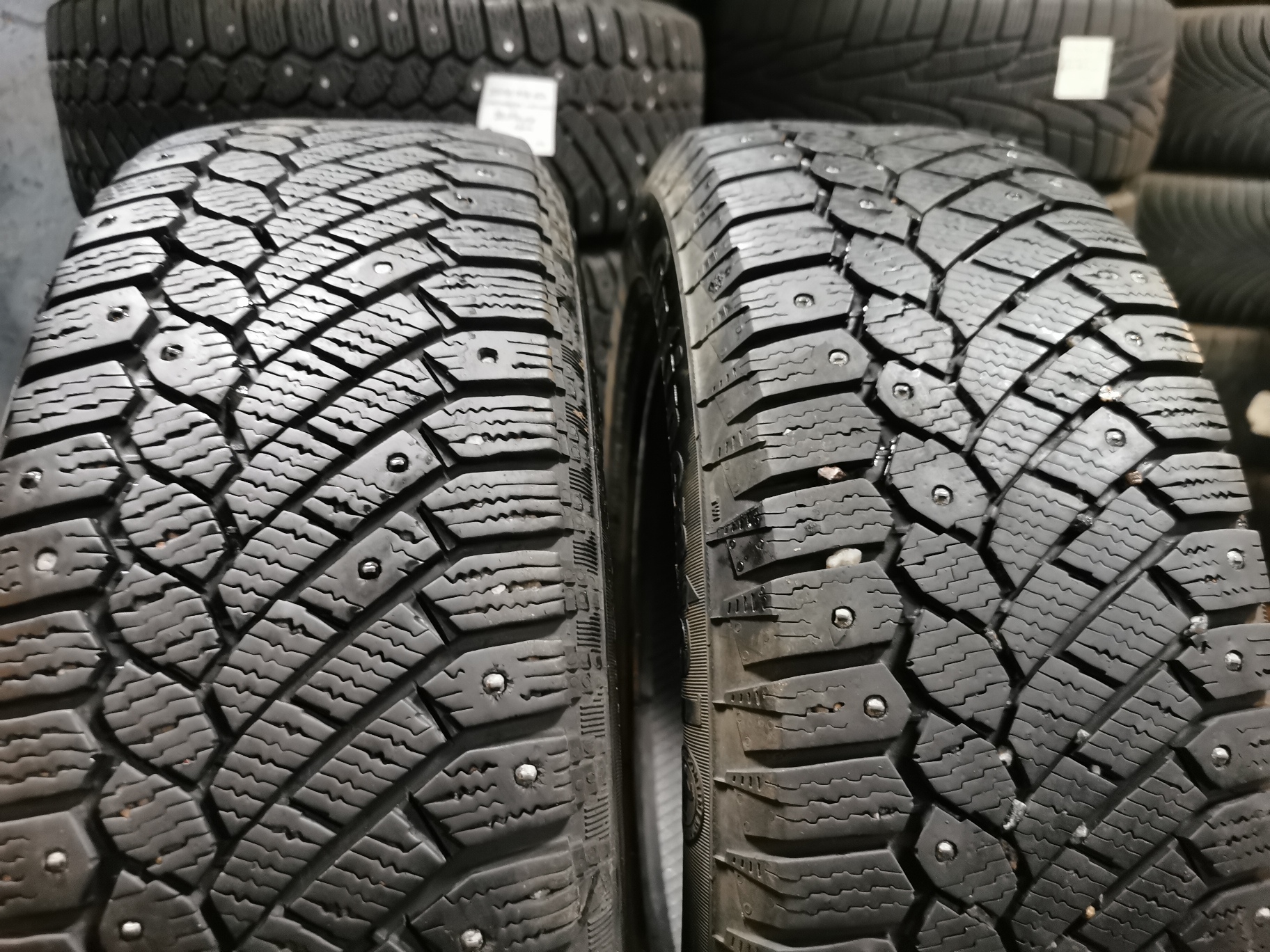 continental ice contact 195/65 R15 Lietotas Ziemas Riepas