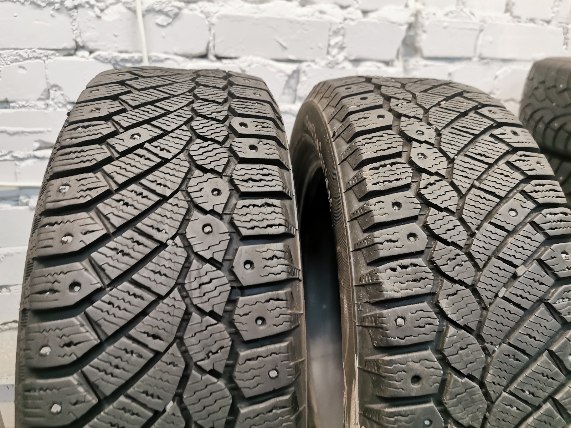 continental ice contact 185/60 R15 Зимние Б/у покрышки