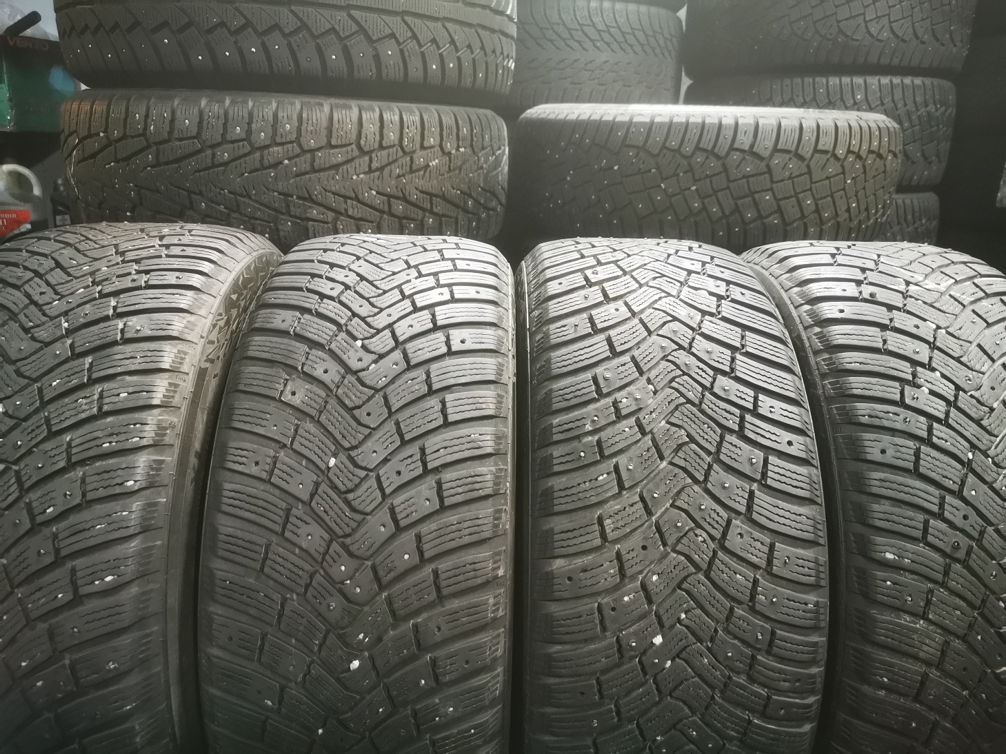 continental contact 3 225/50 R17 Lietotas Ziemas Riepas