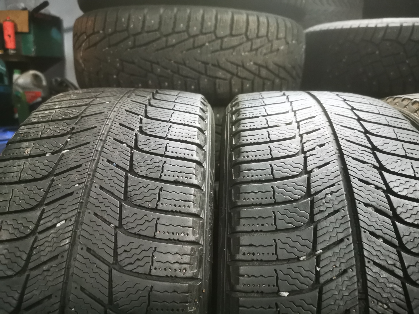 michelin x-ice 225/45 R17 Зимние Б/у покрышки