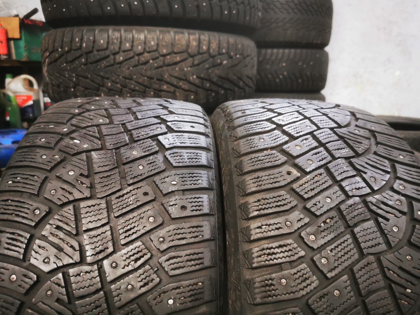 continental ice contact 2 245/40 R18 Зимние Б/у покрышки
