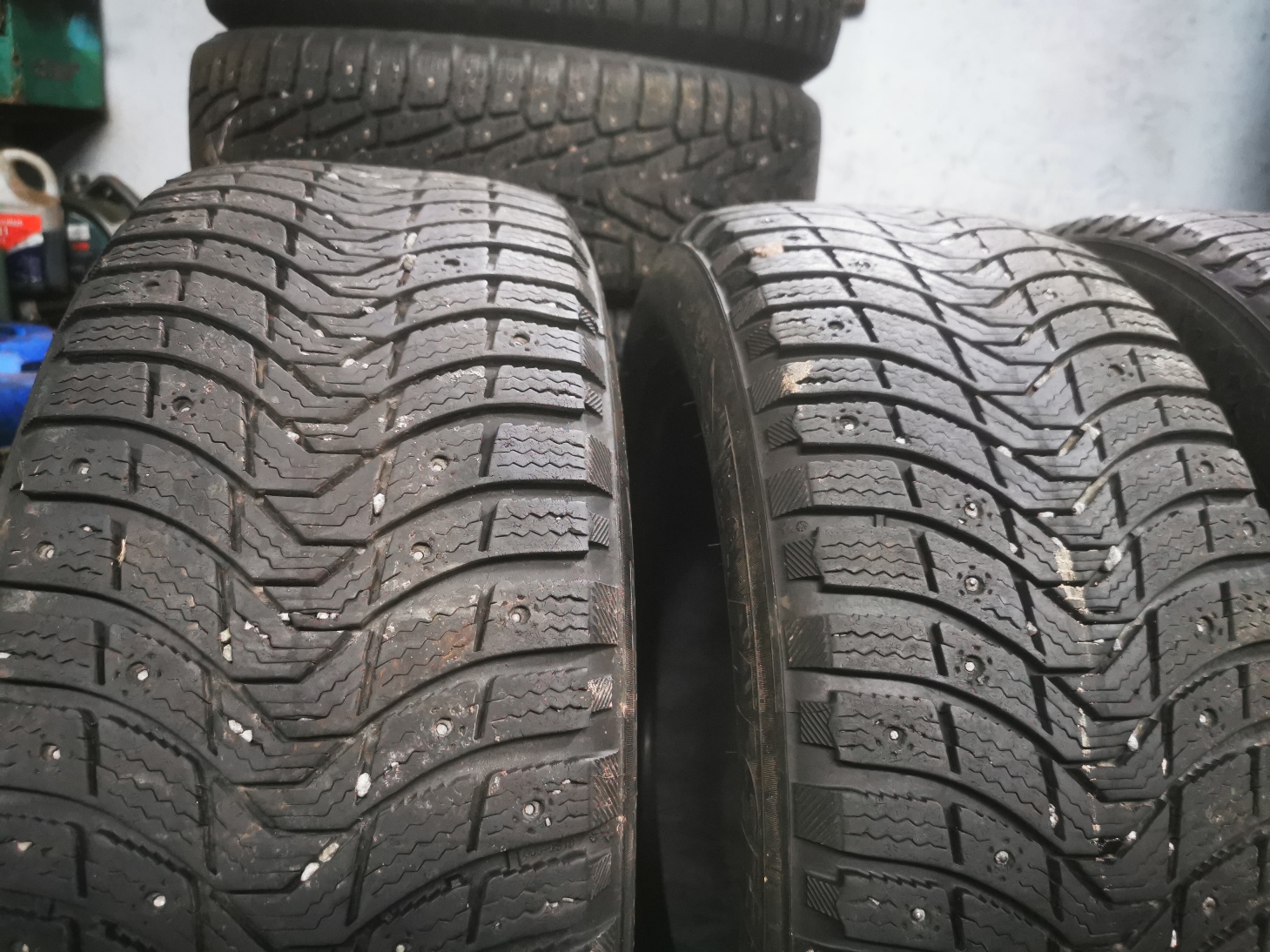 michelin x-ice north 3 235/55 R17 Зимние Б/у покрышки