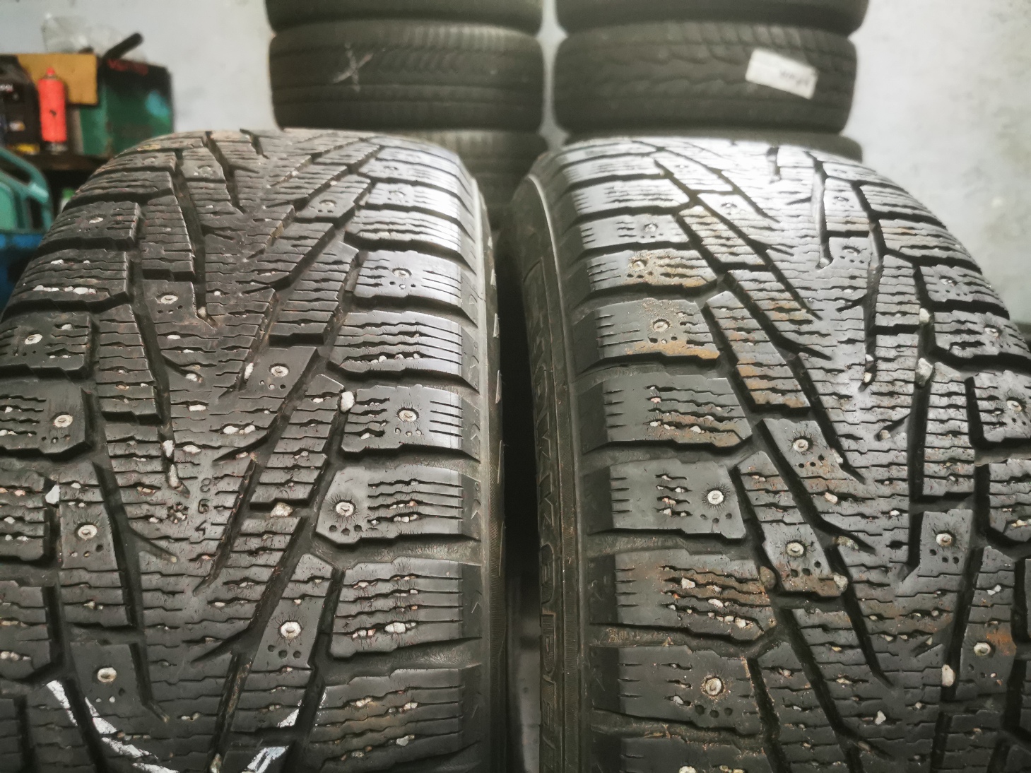 Nokian hkpl 7 235/65 R17 Lietotas Ziemas Riepas