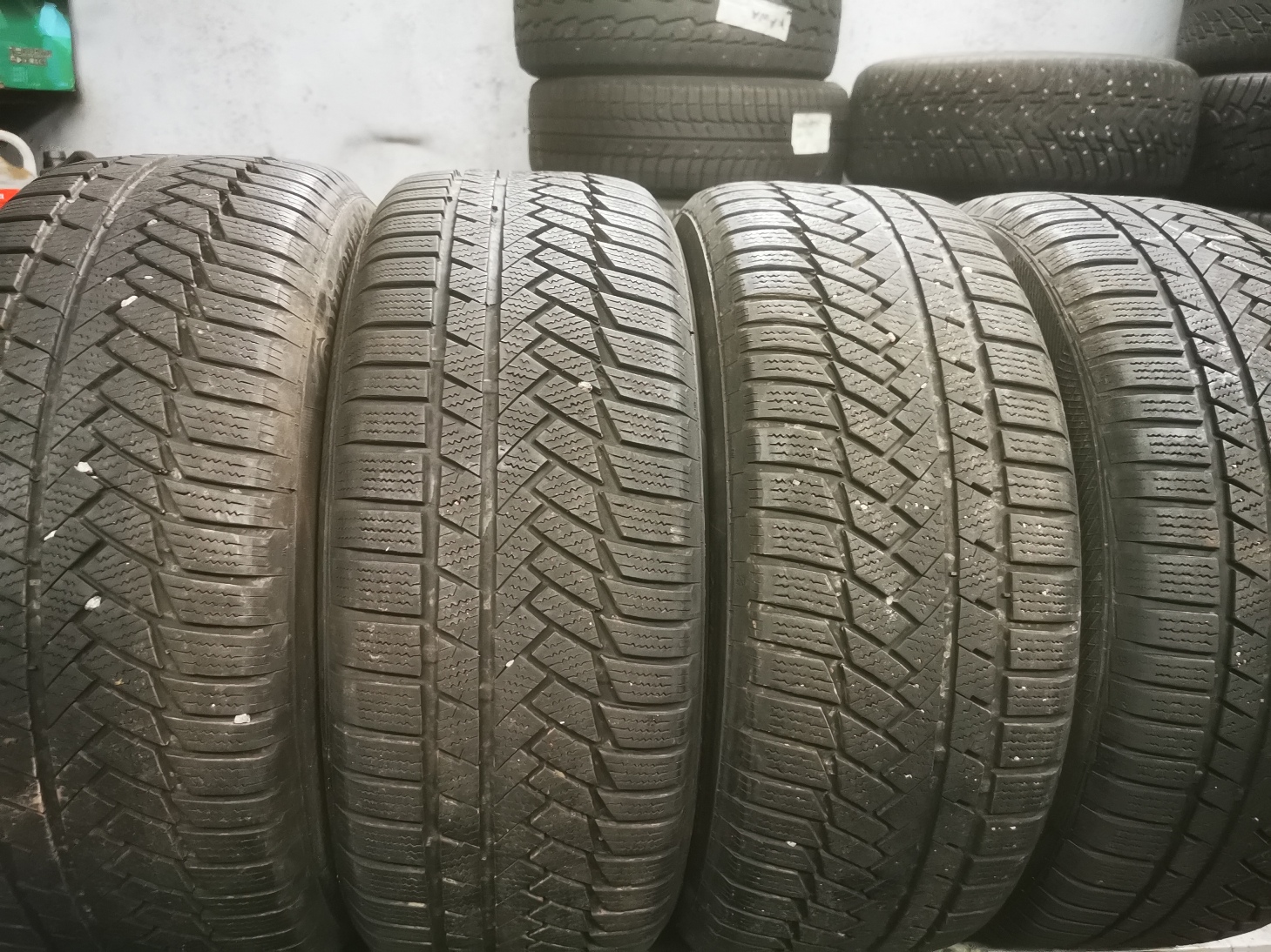 continental ts850p 235/55 R17 Lietotas Ziemas Riepas