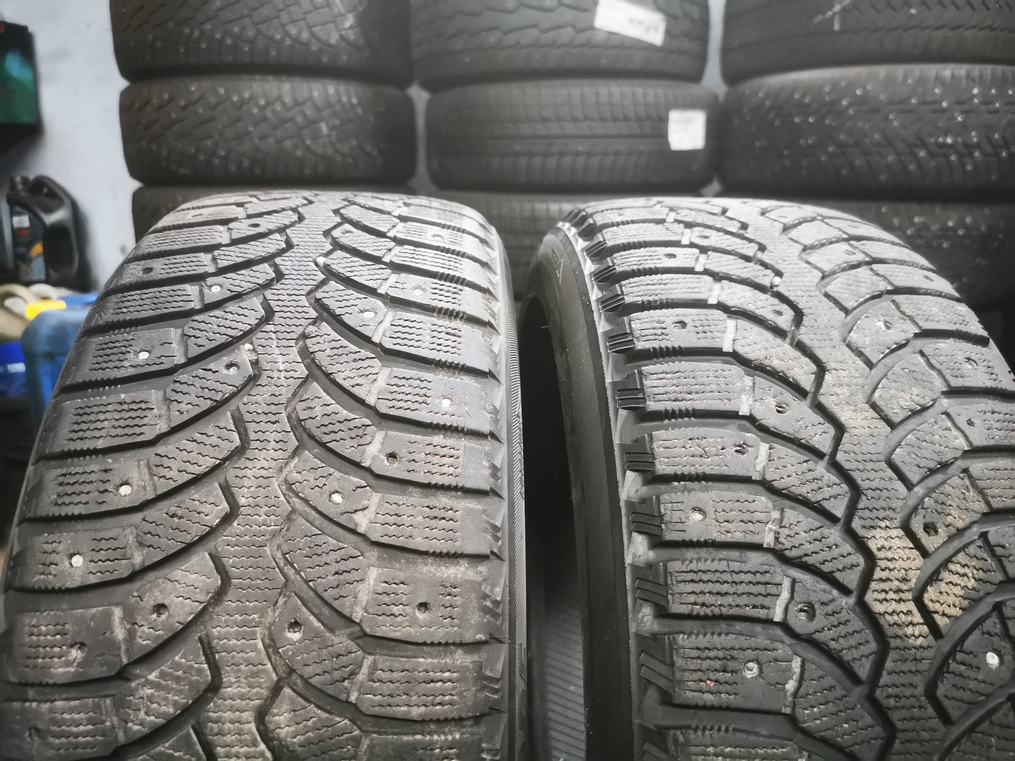 bridgestone spike 01 205/50 R17 Зимние Б/у покрышки