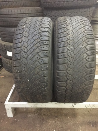 CONTINENTAL IceContact 215/55 R16 Lietotas Ziemas Riepas