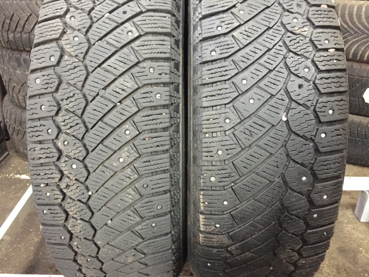 continental ice contact 4x4 215/65 R16 Зимние Б/у покрышки
