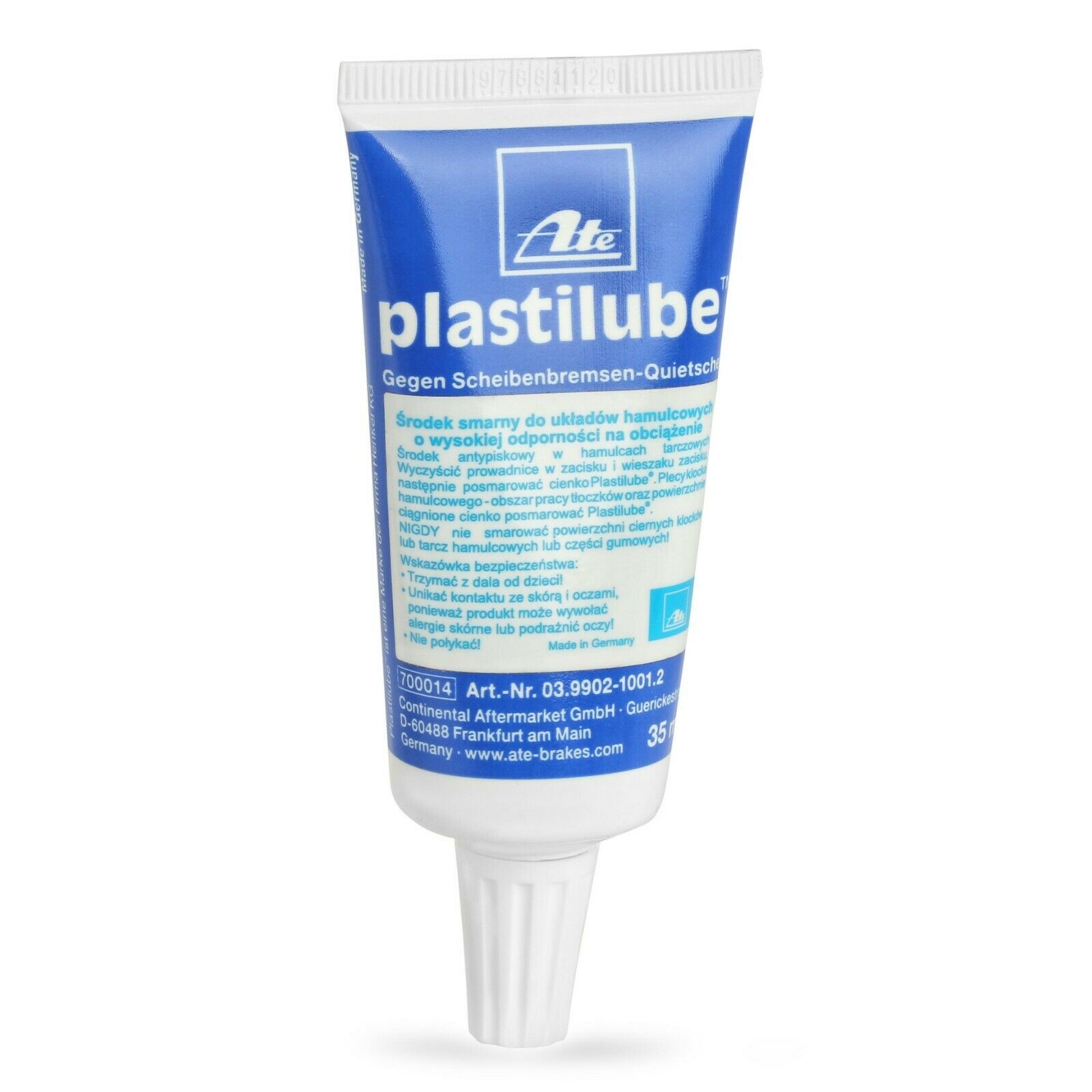 Universālā smērviela Plastilube bremžu klučiem un stiprinājumiem, 35ml