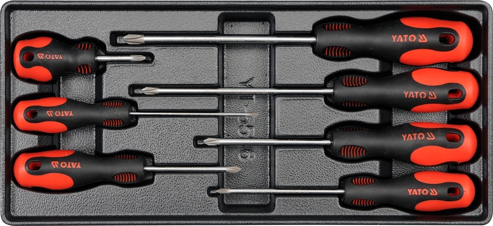 YATO YT-5536 комплект крестовых отверток, 7шт.