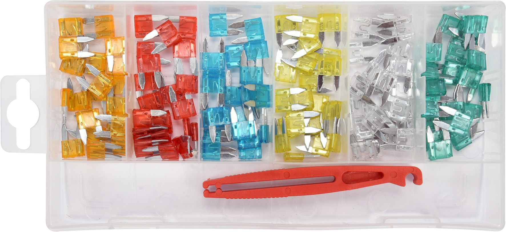 YATO YT-83143 набор мини-предохранителей, 121шт.